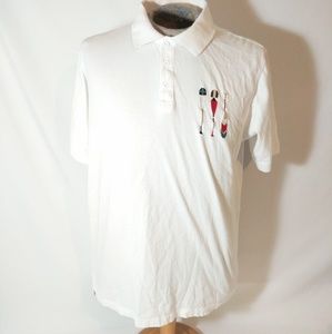 LRG polo shirt embroidery paddles